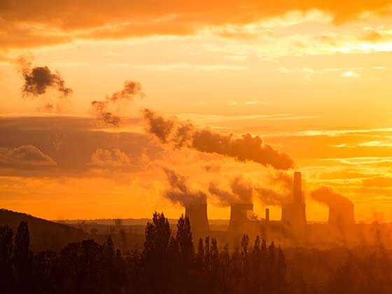 Raum-Zeit-Analyse von Co2-Emissionen